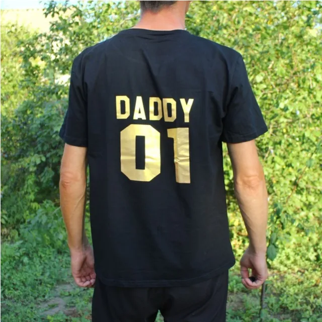 Parent child Short sleeved T shirt Family Top Daddy - Shop at LoveMi