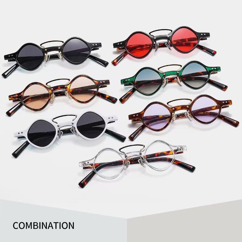 Hip Hop Sunglasses Small Frame Popular - Image 2