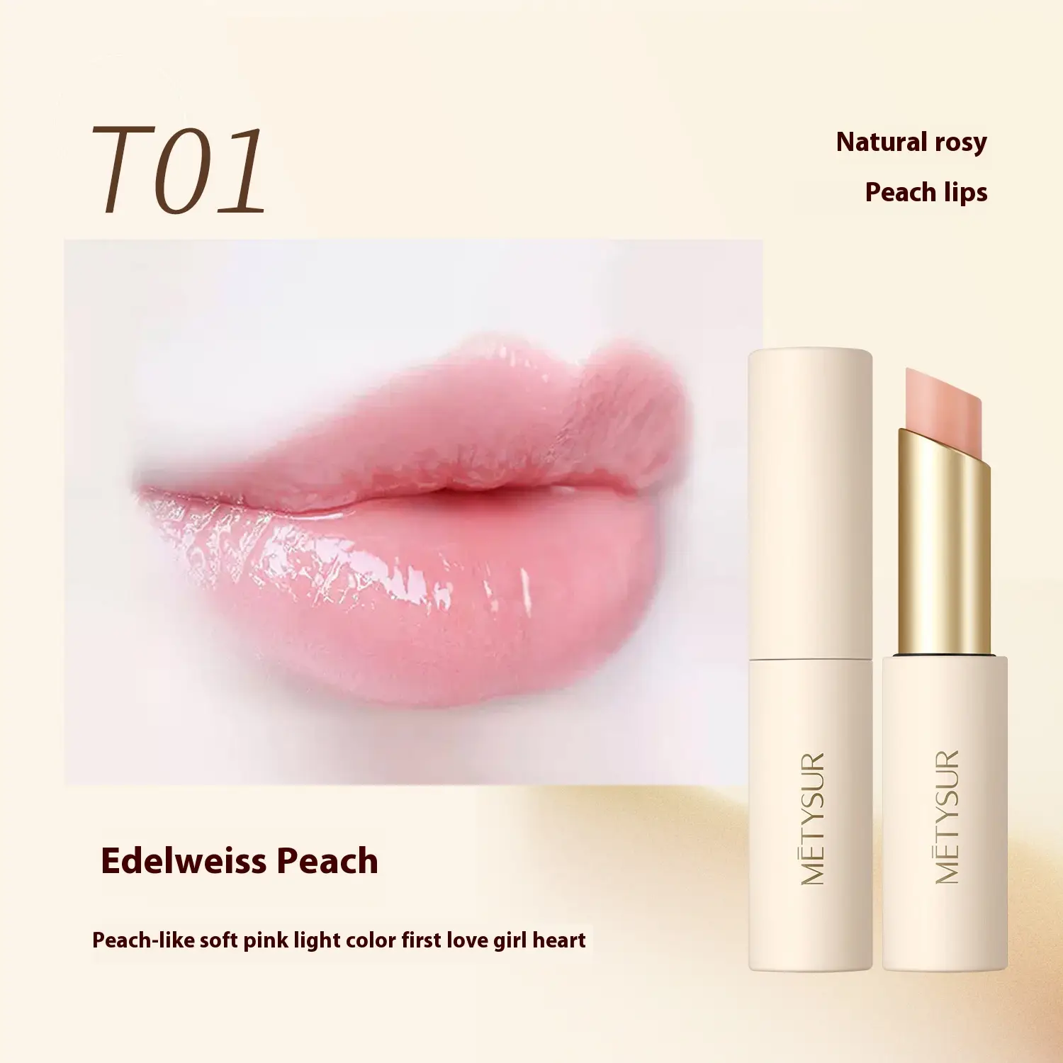 Metysur Casual Moisturizing Temperature Change Lipstick