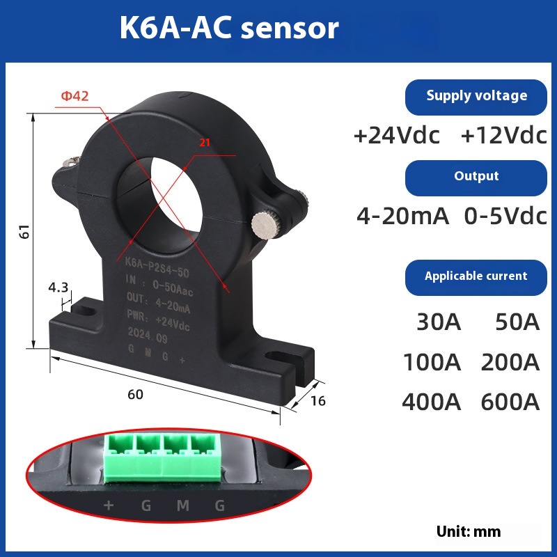 Open Hall Current Sensor Communication