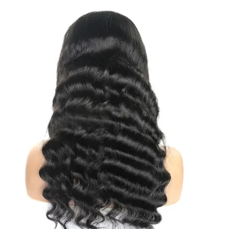 13x 4 Front Lace Human Hair Wig Wig Straight Hair Loosedeep - Shop at LoveMi