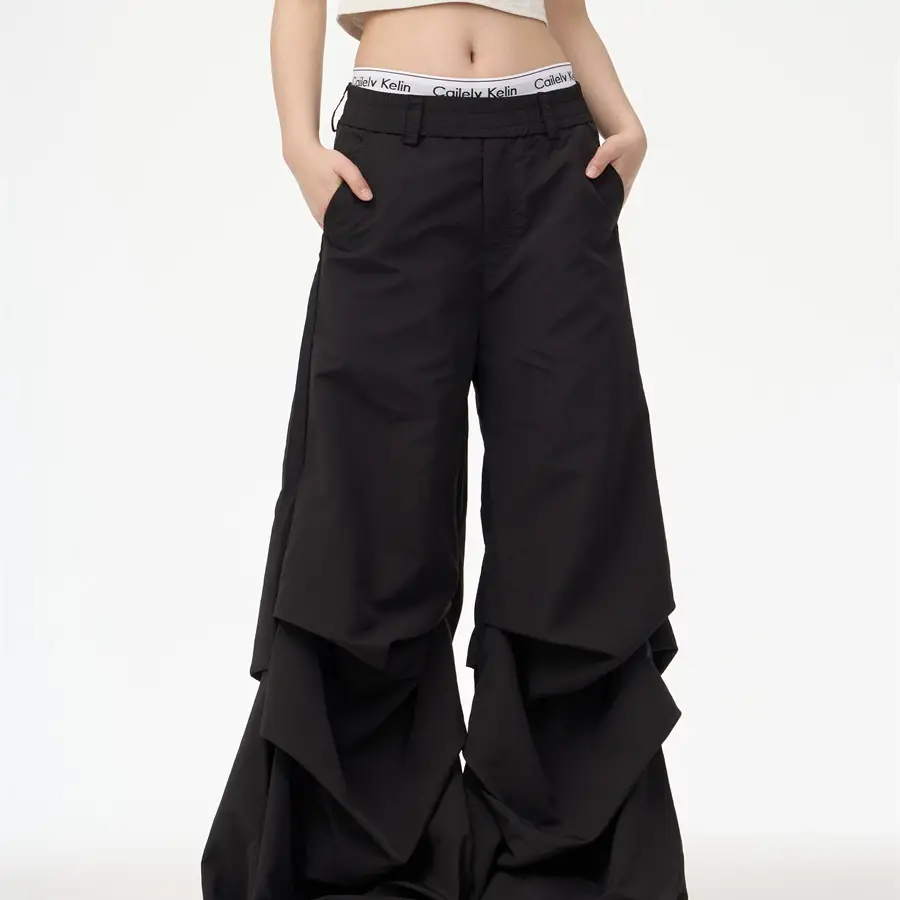 Street Loose All-matching Wide Leg Straight-leg Trousers
