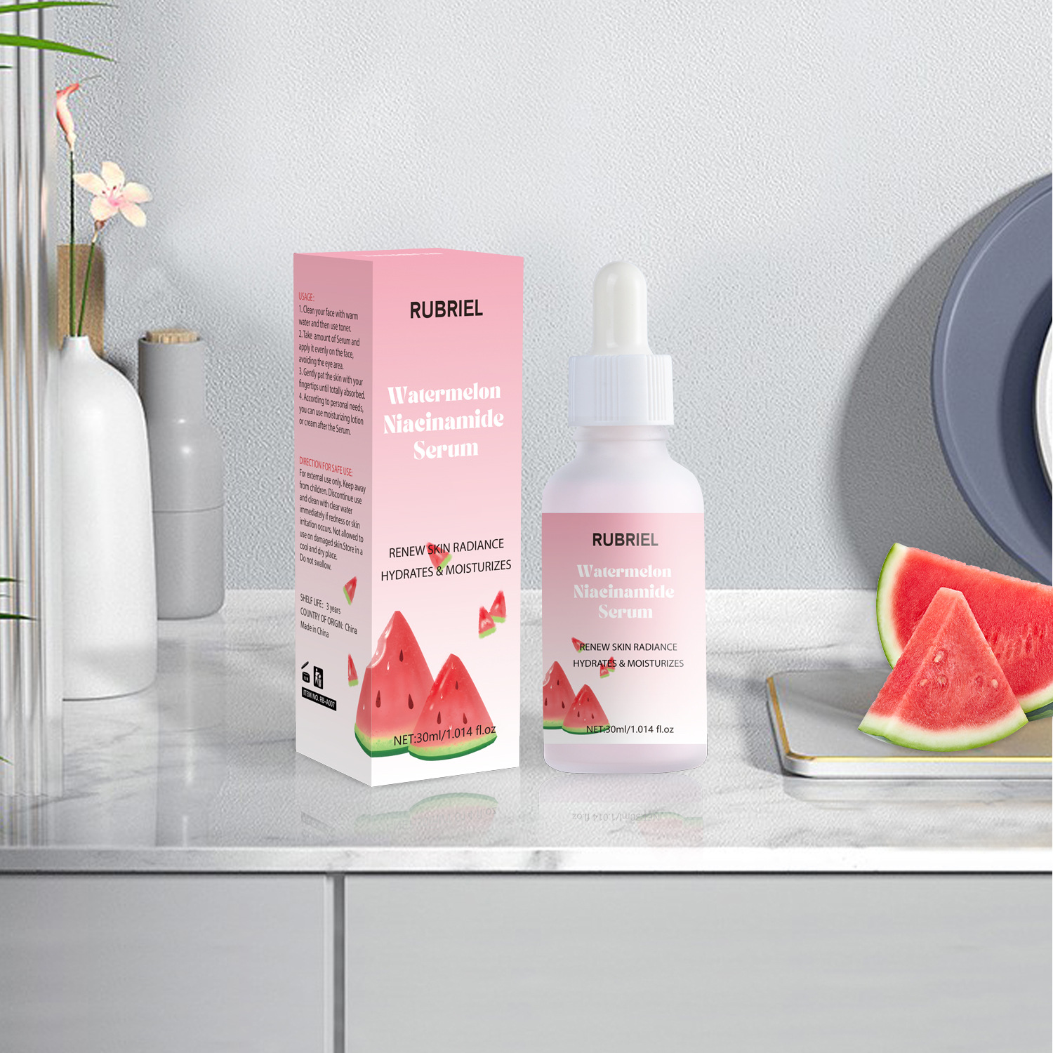 Watermelon Nicotinamide 30ml Care Solution