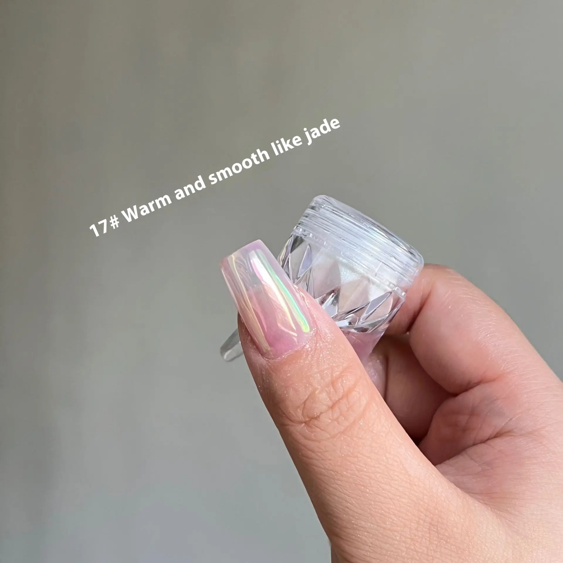 Sky Mirror Aurora Powder Nail Beauty Ornament