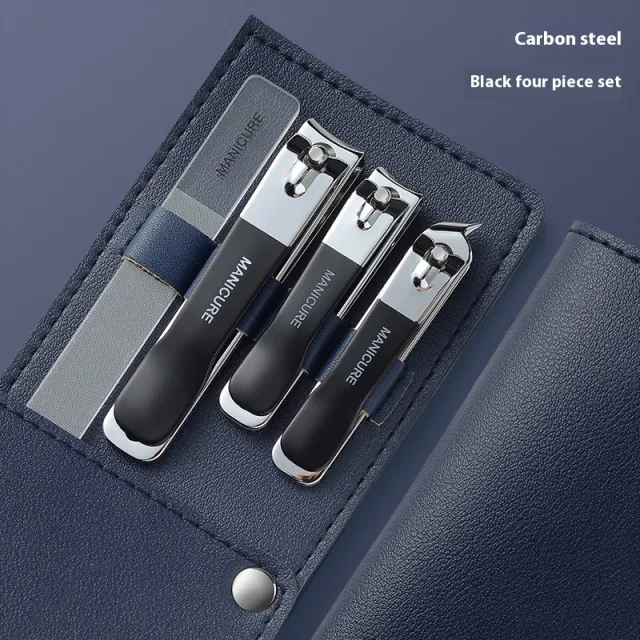 Fashion Personality Portable Nail Clippers Suit Elegant Black - Shop at LoveMi
