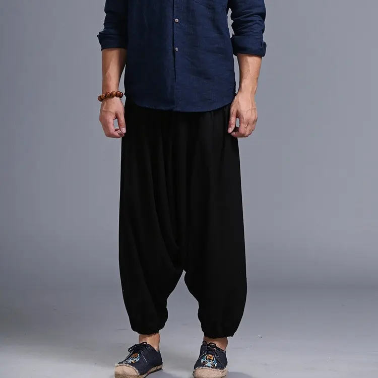 Men's Fashion and Comfort Hanging Harem Pants