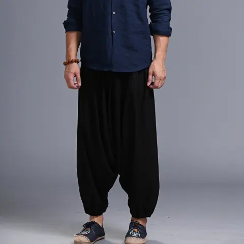 Men's Fashion and Comfort Hanging Harem Pants