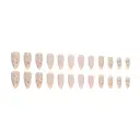 Long Gold Foil Fragments Retro Nail Art Patch Fashion Wear Armor view 4
