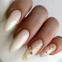 Long Gold Foil Fragments Retro Nail Art Patch Fashion Wear Armor view 1