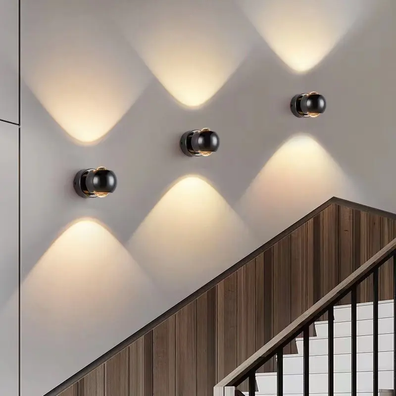 Modern Minimalist Creative Rotatable Bedside Wall Lamp