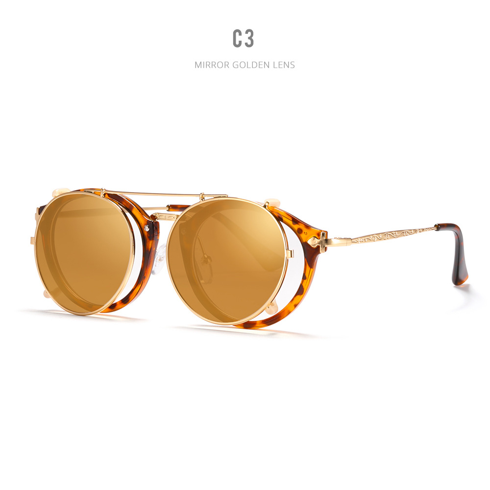 Women’s Casual Plain Metal Sunglasses