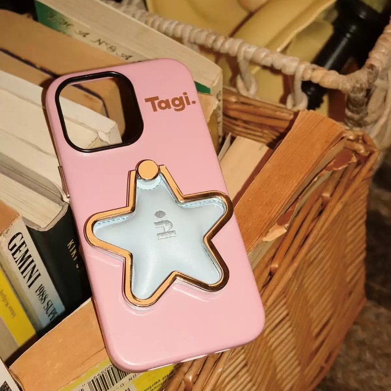 Bulging Cute Embroidered Leather Denim Five-pointed Star - Image 5