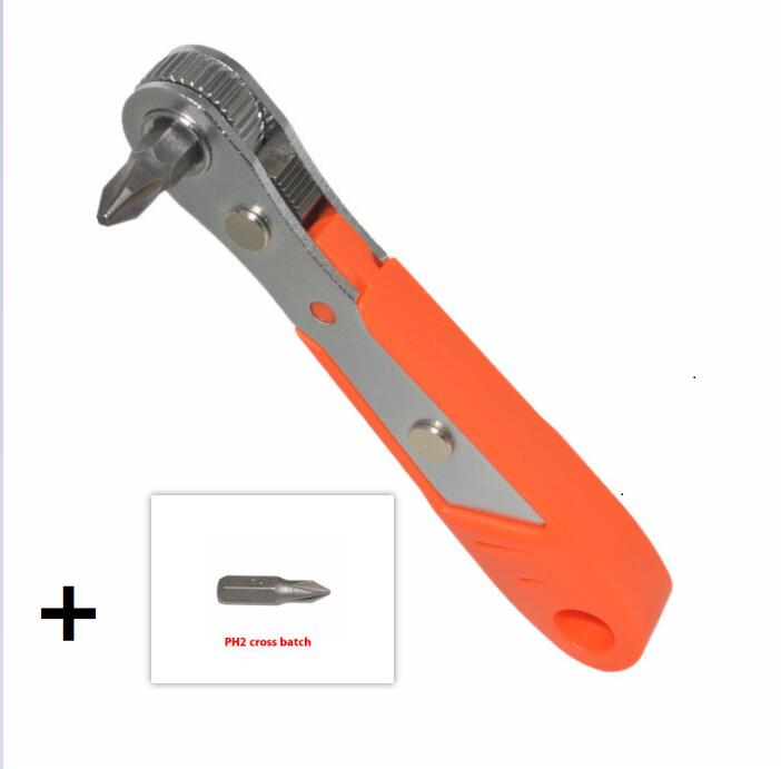 Forward And Reverse Mini 36-tooth Ratchet Screwdriver Sleeve Dual-use L Bend Spanner Set