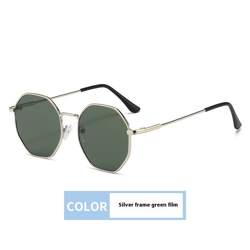Women's Fashionable Retro Metal Frame Sunglasses - Image 2
