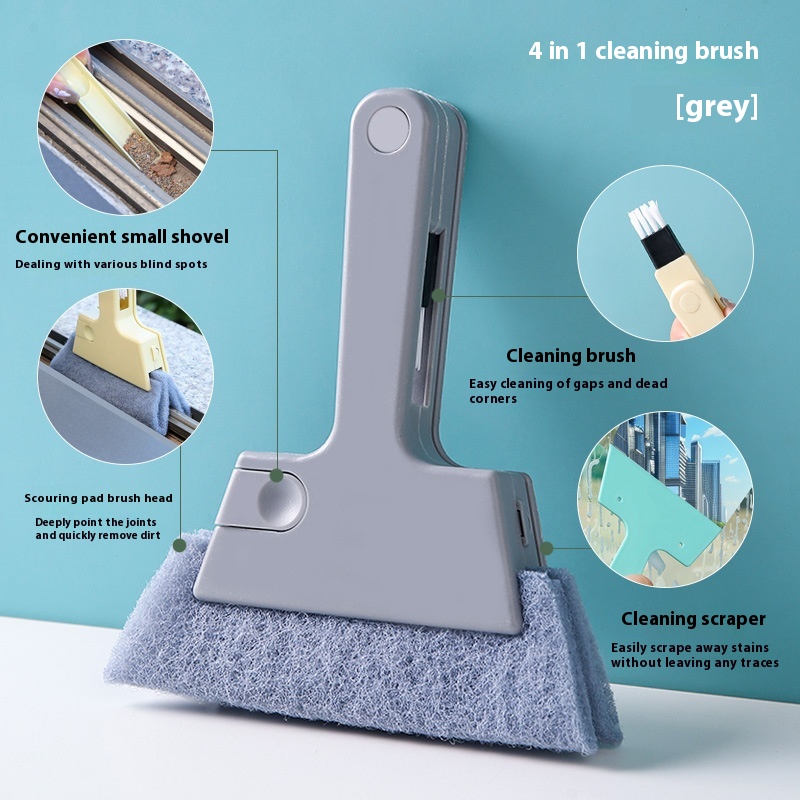 Household Window Groove Cleaning Brush Multifunctional