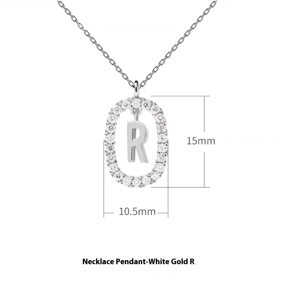R White Gold Color
