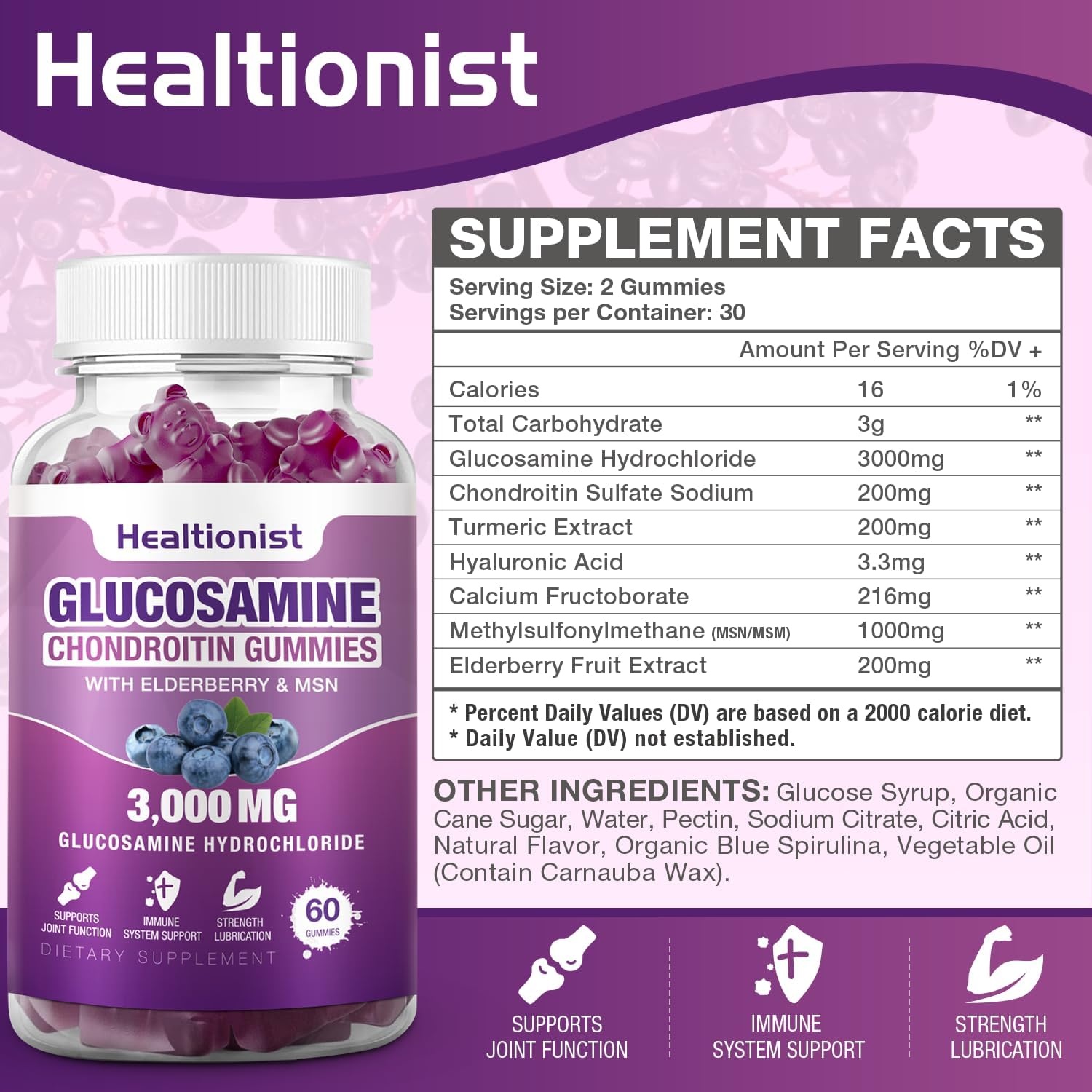 Chondroitin Turmeric Soft Candy