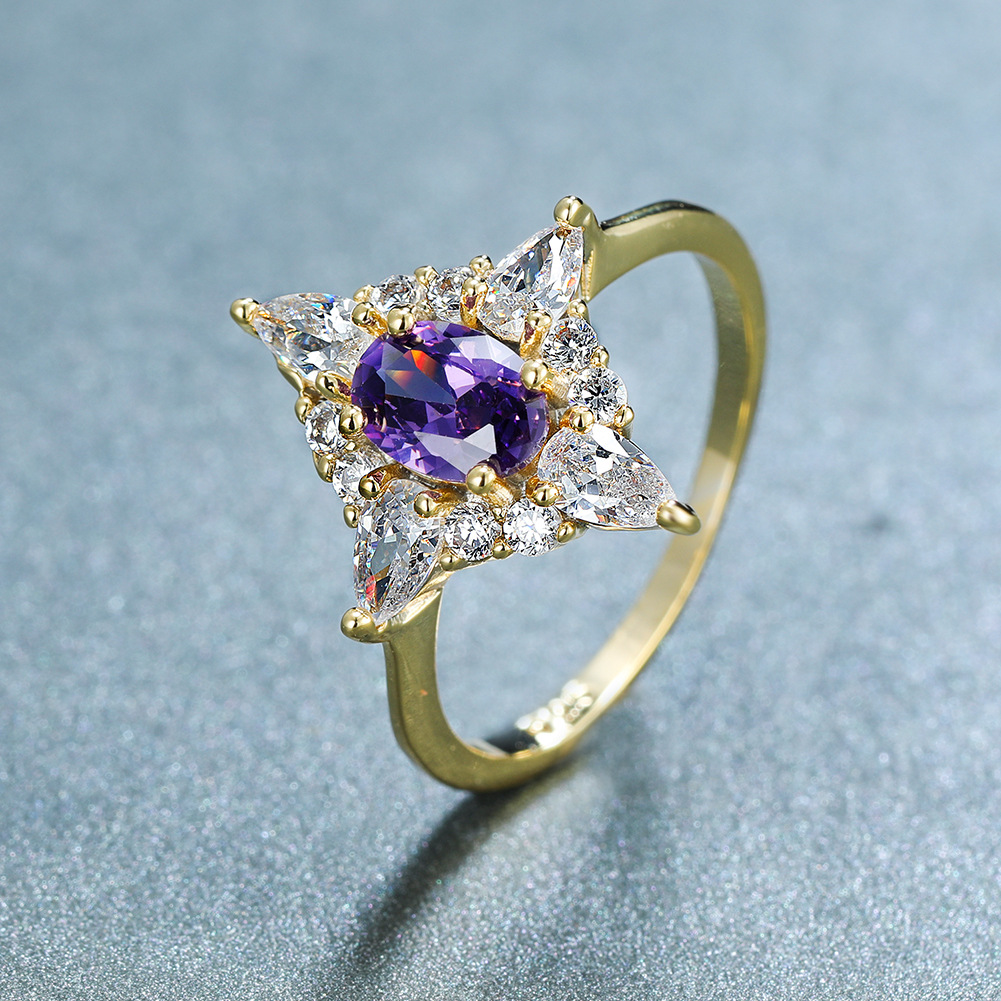Fashion Retro Women's Temperament Wild Ring