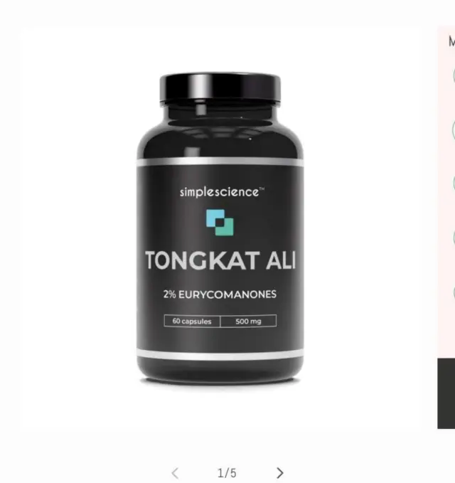 Tongkat Ali 180 Capsules - Shop at LoveMi