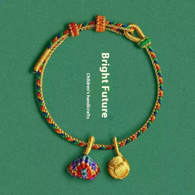 Dragon Boat Festival Colorful Rope Hand Weaving Bracelet 5 Style - Shop at LoveMi