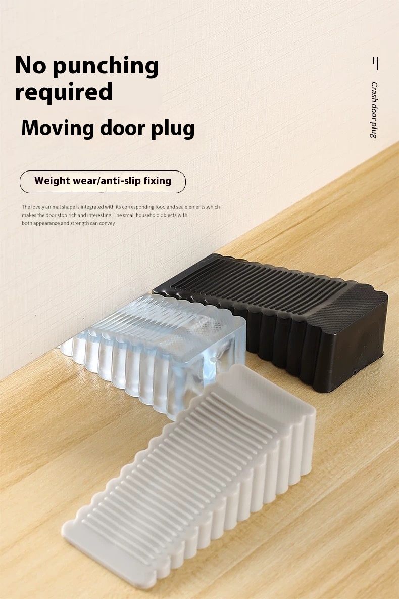 Wedge Gear Anti-collision Windproof Door Stopper