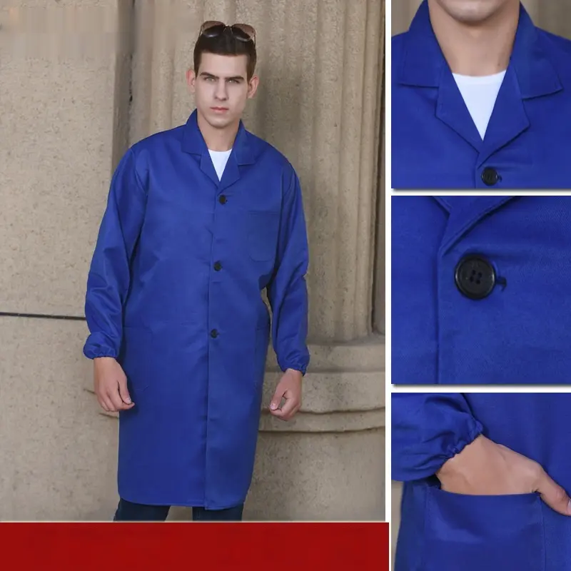 Advertising Blue Gown Work Clothes