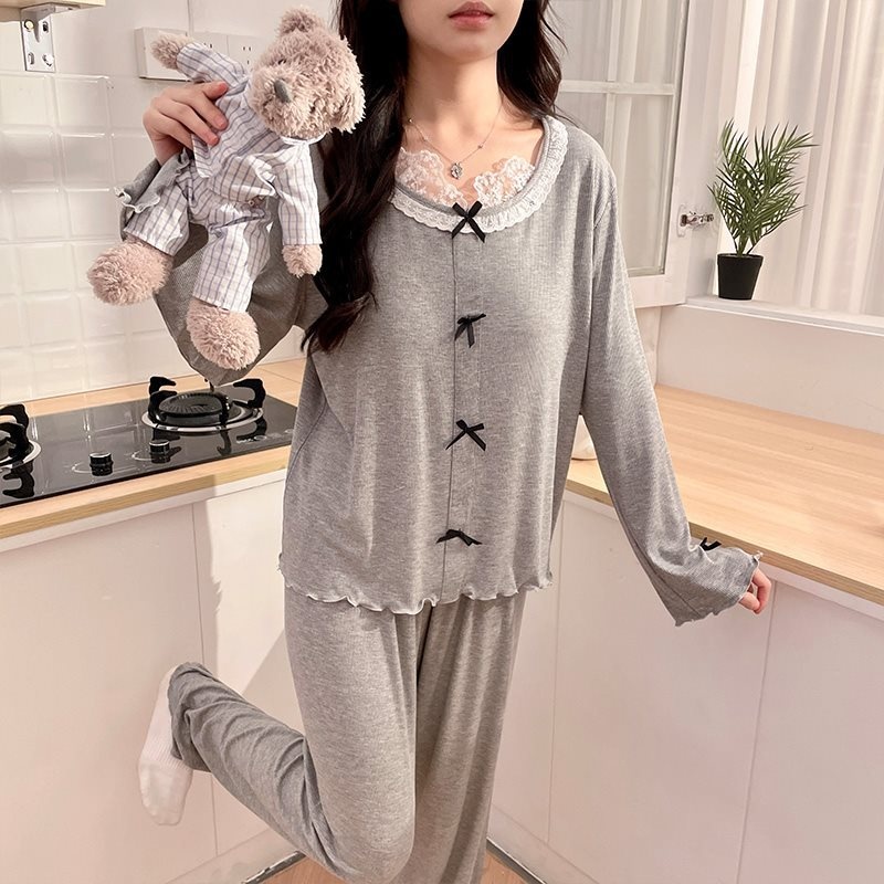 Pajamas Long-sleeved Modal Homewear