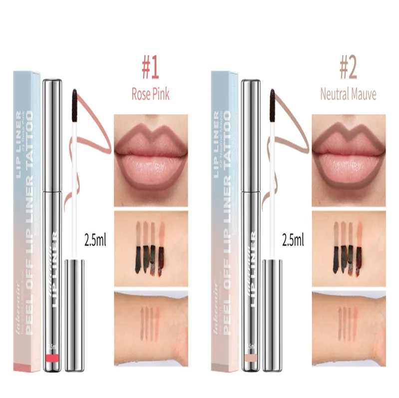 Matte Finish No Stain On Cup Hook Line Lip Stick - Set2