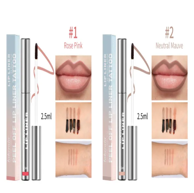 Matte Finish No Stain On Cup Hook Line Lip Stick Set2 - Shop at LoveMi