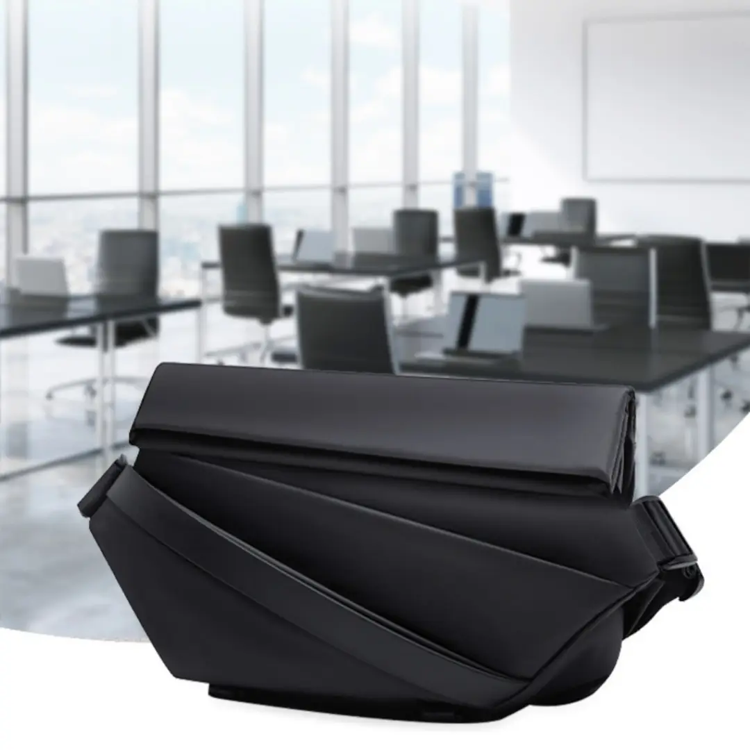 PVC Leisure Large Capacity Chest Bag Riding Function Single-shoulder Bag Men