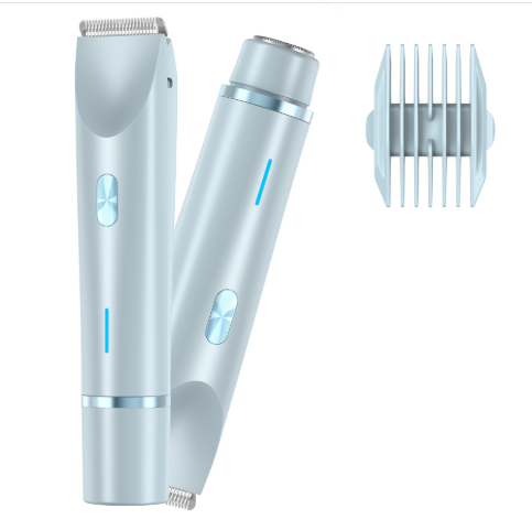 2 In 1 Hair Remover Women's Double Head Shaver Private Pubic Hair Trimmer Electr - Picture 11 of 12