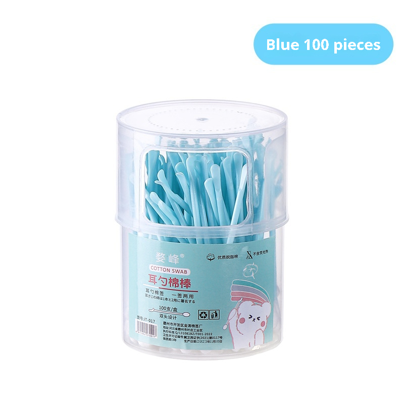 Blue Cotton Swab