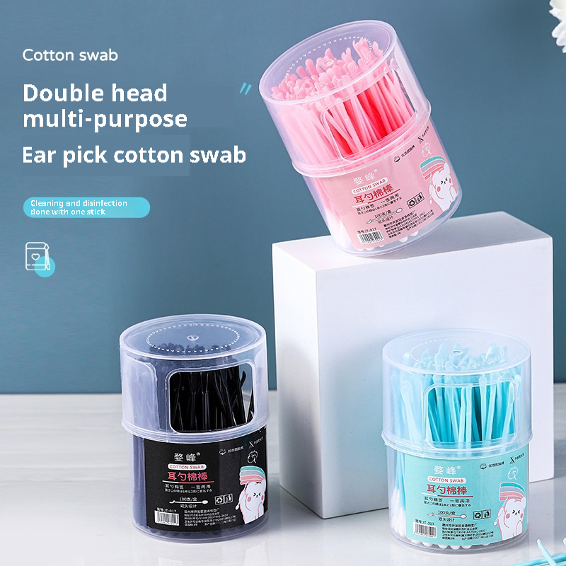 Ear Pick Cotton Swabs Double-headed Disposable