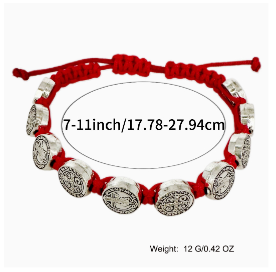 Alloy braided bracelet