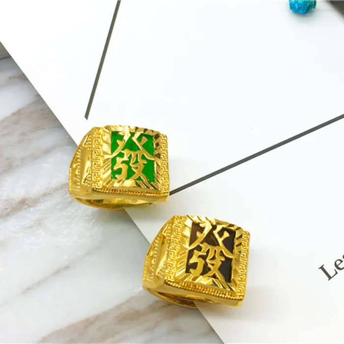 Gold Plated wedding jewelry inlaid