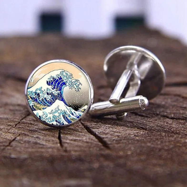 Fashion Shirt Men's Gemstone Alloy Cufflinks