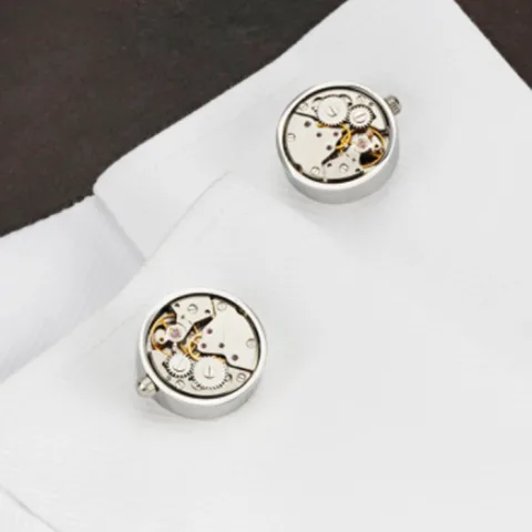 Turning French Men's Movement Cufflinks