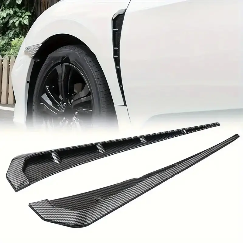 Car Modification Left And Right Fender Blade Side Wing