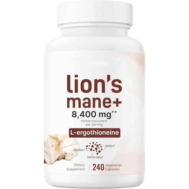 Lion Mane Capsule Refined Sulfur Phosphorus Bottle - Shop at LoveMi