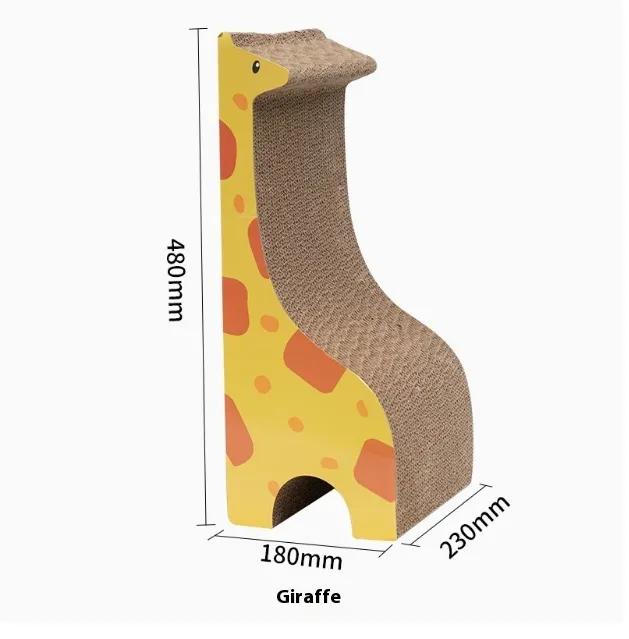 Vertical Cat Scratch Board Toy Self hi Giraffe - Shop at LoveMi