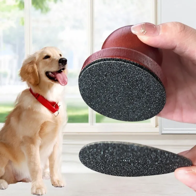 Wooden Dog Claw Grinding Removable Pet Nail