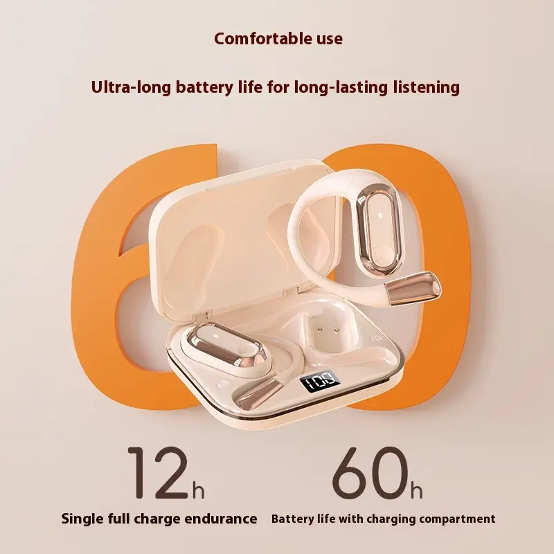 Ear-mounted Bluetooth Headset Non-bone Conduction