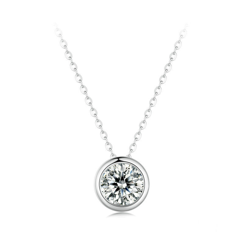 Fashion Personality Moissanite All-match Necklace
