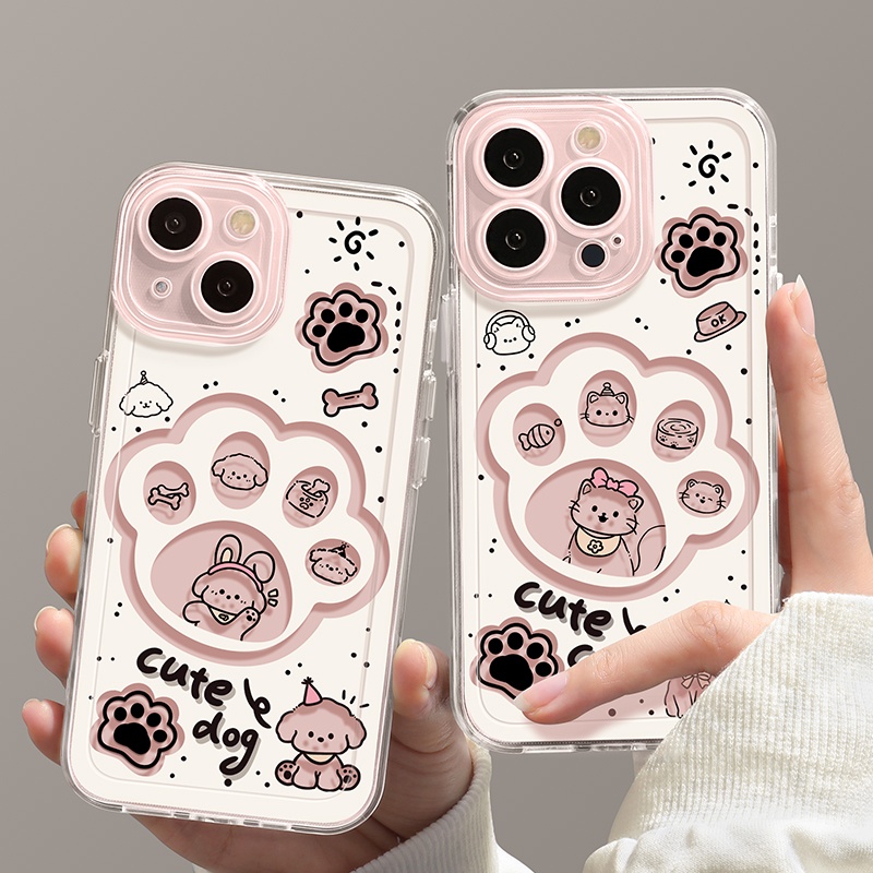 Phone Case Cute Claw Transparent All-inclusive - Image 5