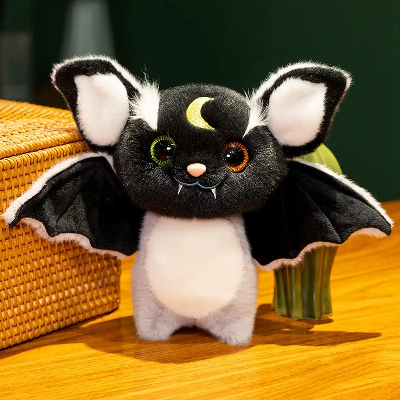 Fashion Halloween Alien Pupil Bat Plush Doll