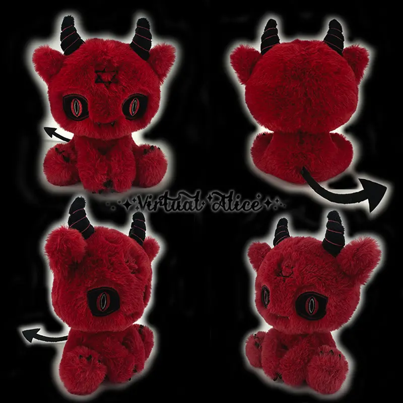 Dark Gothic Subculture Plush Toy