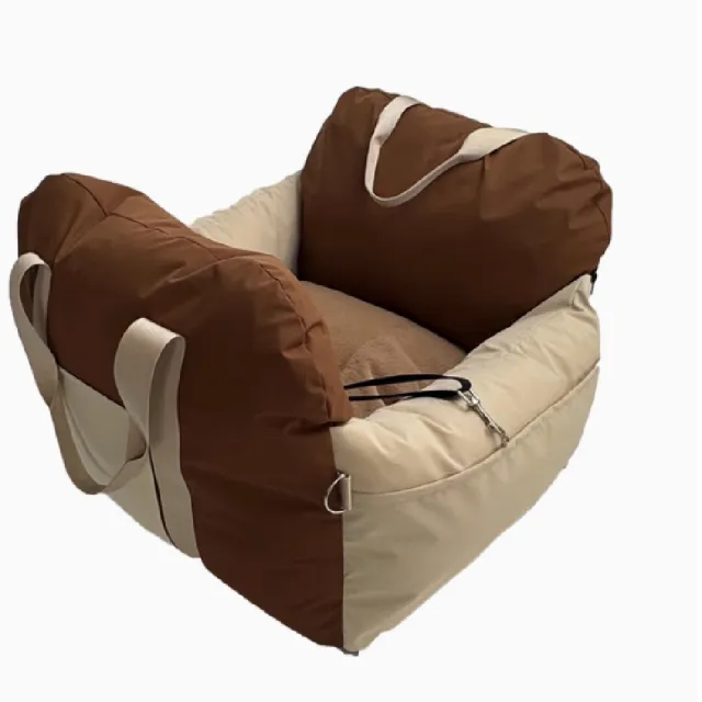 Car Mounted Kennel For Small And Medium sized Dogs To Keep Warm In Winter Brown - Shop at LoveMi