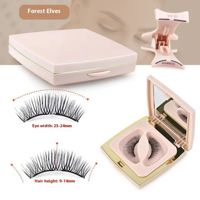 Trendy Non Yue Pupil Soft Magnetic False Eyelashes Mori Style Elf - Shop at LoveMi