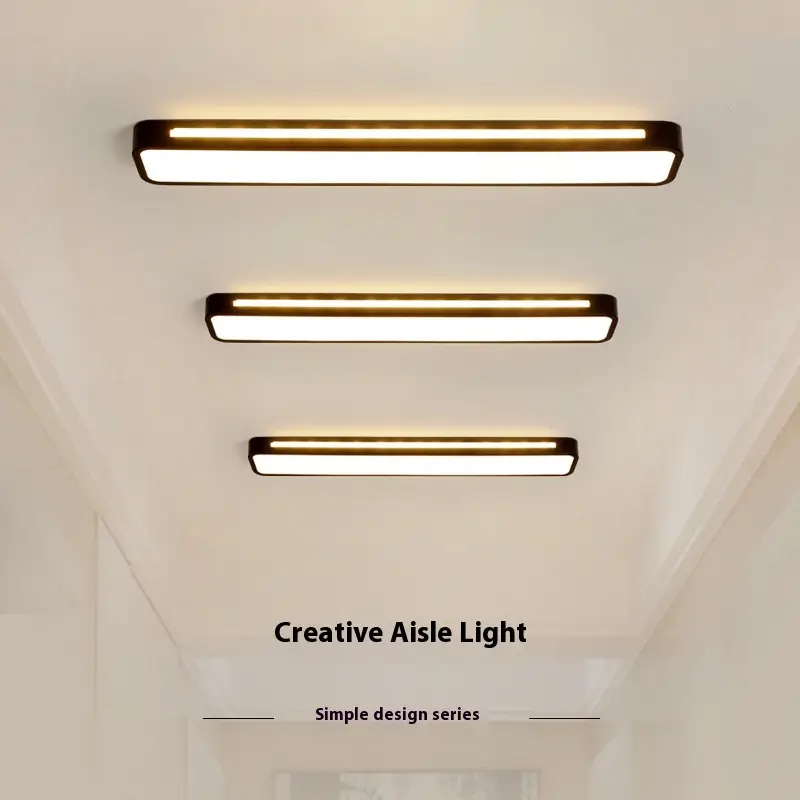 Strip Ceiling Lamp Nordic Simple LED Aisle