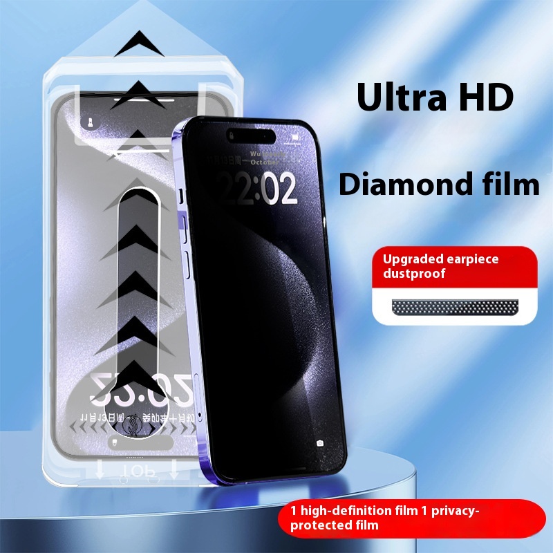 Second Paste Dust-free Warehouse Tempered Film Full Screen Applicable